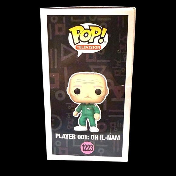 NEW Funko Pop! Vinyl: Player 001: Oh Il-Nam #1223 Squid Game Collectible TV - Picture 4 of 6